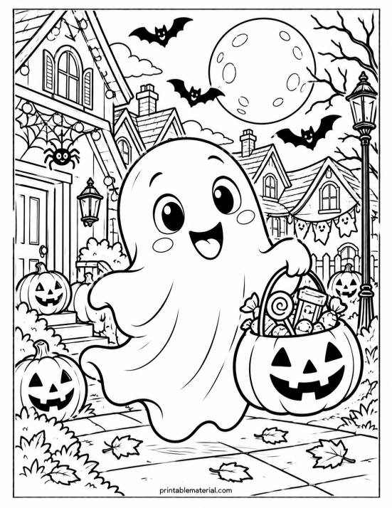 03.Friendly Ghost Trick-or-Treating