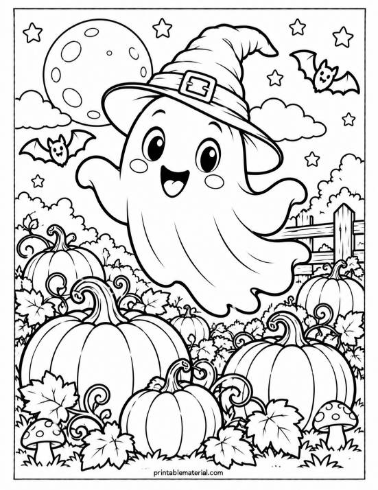 11.Haunted Pumpkin Patch Ghost
