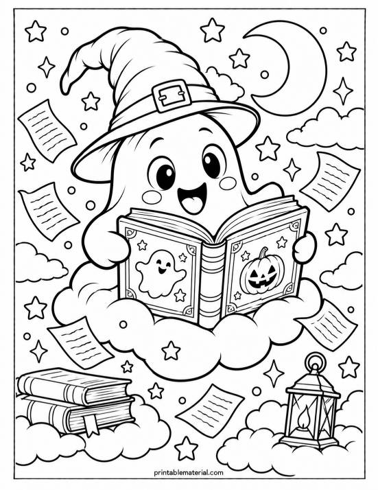 13.Ghost’s Magical Halloween Storytime