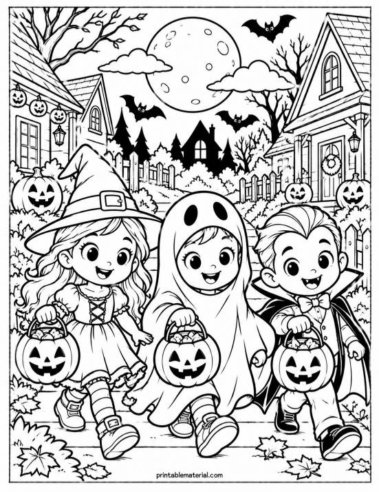 16.Halloween Trick-or-Treat Adventure