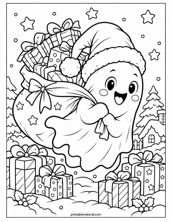 38.Festive Ghost’s Christmas Gift Adventure