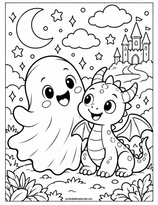 48.Friendly Ghost and Baby Dragon Adventure